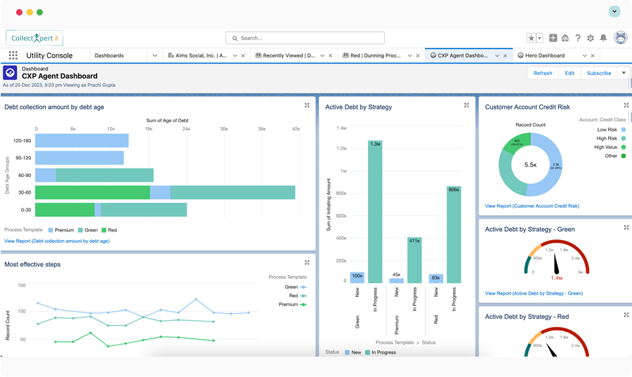 Real Time Collections Monitoring